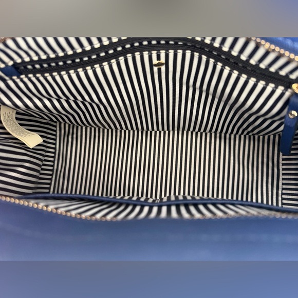 kate spade Cameron Street Candace Two-Tone Navy, White & Blue Satchel - Picture 8 of 15
